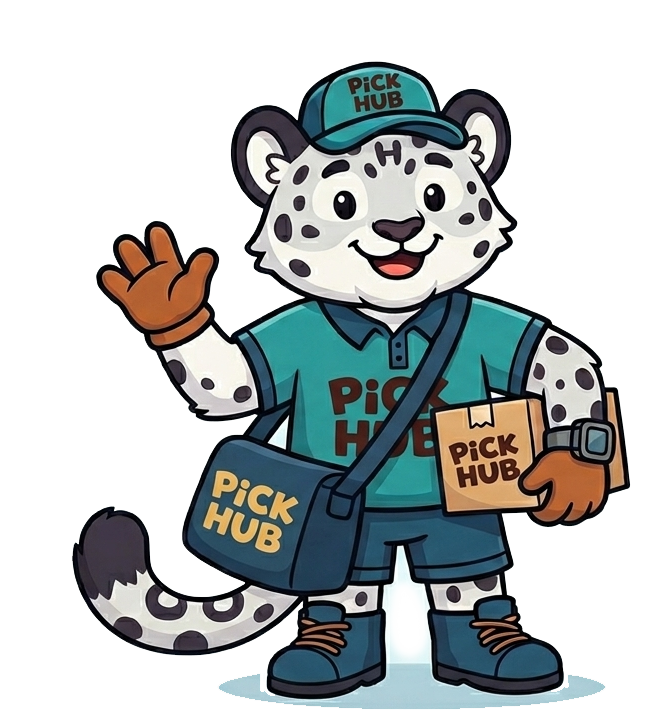 Pick Hub Mascot